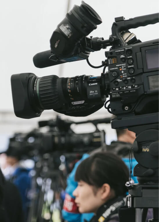 テレビのカメラ